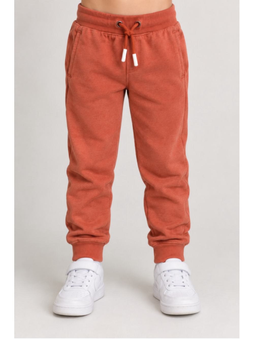 Cat & Jack Boys Jogger Sweatpants Orange Size XS 4/5